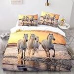 Comparatif des meilleures housses de couette chevaux pour les amoureux des animaux de compagnie